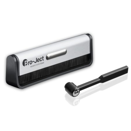 Pro-Ject tisztító szett szénszálas lemezkefe és tűkefe (Brush it + Clean it)