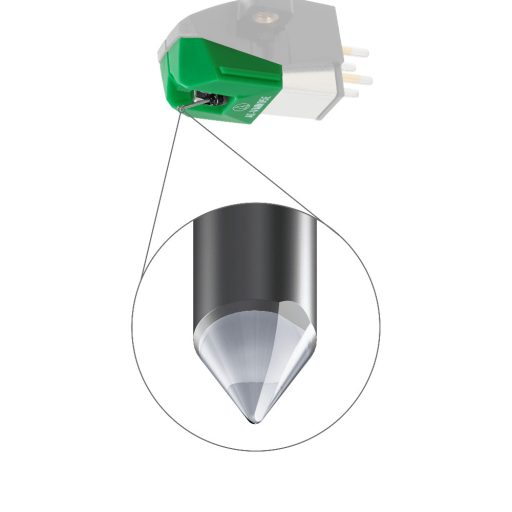 Cseretű VM95 sorozathoz, elliptikus - Audio Technica AT-VMN95E
