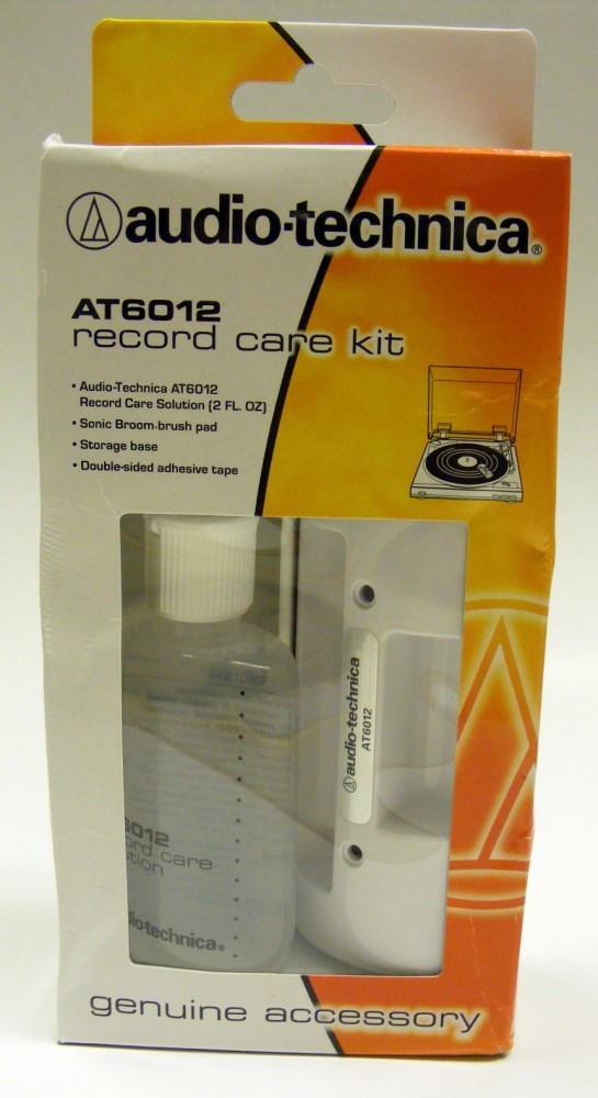 Audio-Technica AT6012 hanglemez tisztítószett (folyadék+bárs