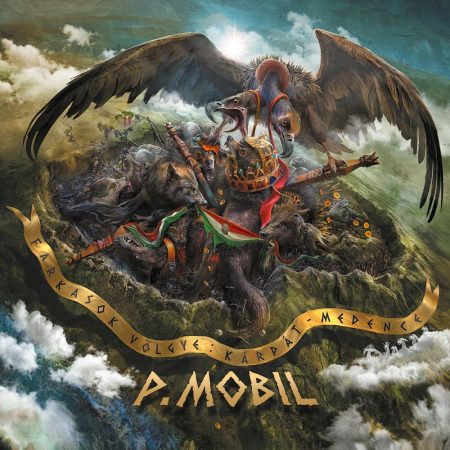 P. Mobil - Farkasok völgye: Kárpát-medence 2xLP (45rpm, remaster, új, 2023, clear vinyl) p.mobil