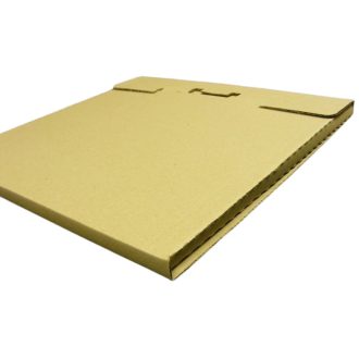   LP 12 inch bakelit lemez szállító karton 1–3 db lemezhez – 325×325×12 mm, naptárhoz és könyvekhez is