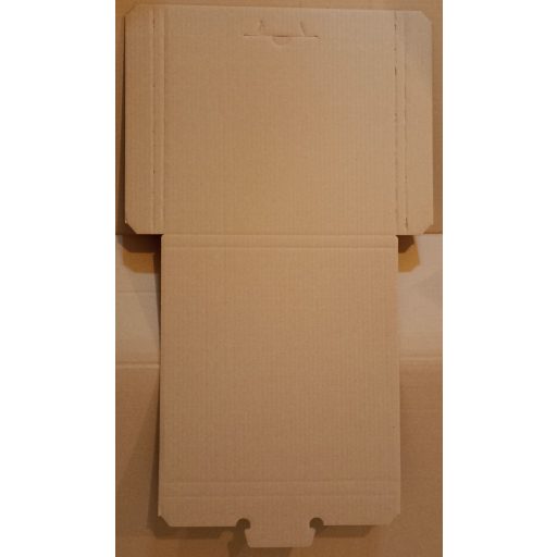 100 db LP 12 inch bakelit lemez szállító karton 1–3 db lemezhez – 325×325×12 mm, naptárhoz és könyvekhez is