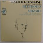   Beethoven, Mozart - Gieseking, Karajan, The Philharmonia Orchestra - Piano Concerto No.4, No.23 LP (EX/VG+) CAN