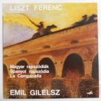   Liszt, Gilelsz - Magyar Rabszódiák, Spanyol Rapszódia, La Campanella LP (NM/NM) 1981, USSR.
