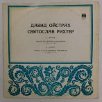   Oistrakh, Richter, Franck, Brahms - Sonata For Violin And Piano & Sonata No.3 LP (EX/VG) USSR