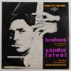 Brahms - Falvai, Hungarian State O., Jancsovics - Piano Concerto No.1 LP (VG+/VG+) HUN.