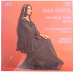   Sass Sylvia, Puccini & Verdi - Puccini És Verdi Áriák LP+inzert (NM/NM) HUN 