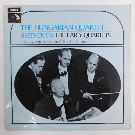 The Hungarian Quartet, Beethoven - The Early Quartets LP (VG+/VG) UK