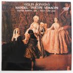   Gyula Kiss, Eszter Perenyi, Handel, Tartini, Veracini - Violin Sonatas LP + inzert (NM/VG+) 1980, HUN.