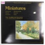   Juilliard Quartet, Gershwin, Mendelssohn, Haydn, Puccini, Schubert, Wolf - Miniatures LP (EX/VG+) USA