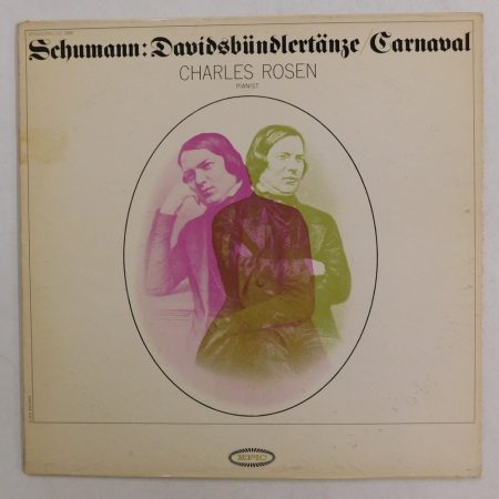 Charles Rosen - Schumann: Davidsbündlertänze, Carnaval LP (EX/VG+) USA