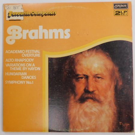 Brahms - Favourite Composers 2xLP (EX/VG) UK