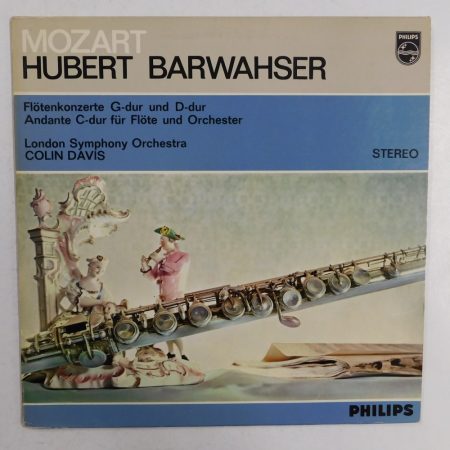 Mozart - Barwahser - Colin Davis - Flute Concertos In G Major And In D Maj... LP (NM/VG+) holland