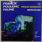   Franck, Poulenc, Fauré, Suk, Panenka - Violin Sonatas, Berceuse LP (NM/EX) CZE