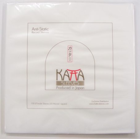 Japán antisztatikus LP belső fólia - Katta - 50mikron - négyzet alakú - 305x309mm