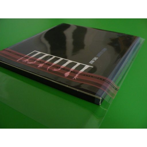 CD tok védőfólia zárható BOPP (szimpla műanyag tokokhoz) - 139 x 150mm + zárófül