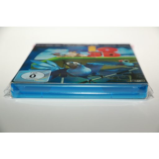 Blu-Ray - Zárható védőfólia 17mm-es, kartonborítós tokokhoz - 155x171 mm + 38mm (30 mikron)