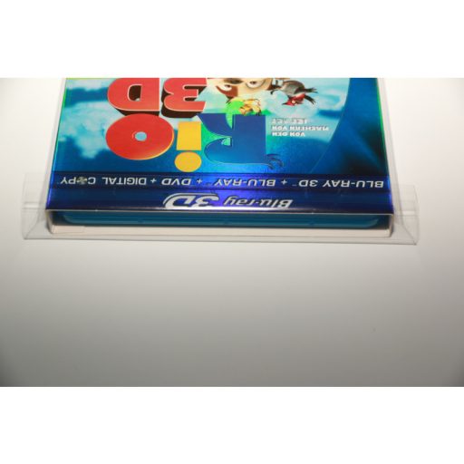 Blu-Ray - Zárható védőfólia 17mm-es, kartonborítós tokokhoz - 155x171 mm + 38mm (30 mikron)