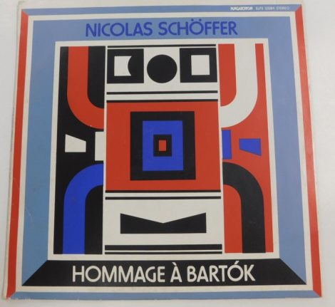 Nicolas Schöffer - Hommage À Bartók (VG/VG) HUN. 1979