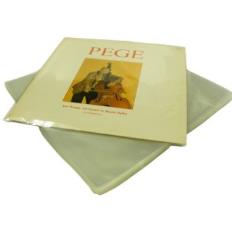   LP borítóvédő fólia PP - 323 x 323mm x 0.09mm / 90 mikron víztiszta