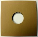   LP/12inch kartonborító lyukas barna / dohány - 315x315x2mm