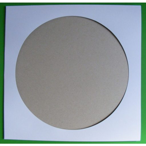LP Picture Disc kartontok fehér - képlemezek számára