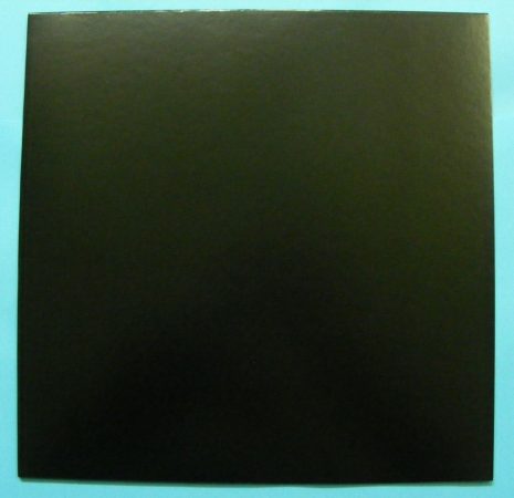 LP/12inch kartonborító teli fekete