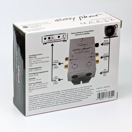 Analogis Easy Phono - lemezjátszó phono előerősítő RIAA