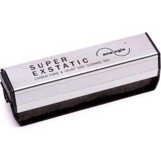   Hanglemez tisztító szén+bársonykefe Analogis Super Exstatic Brush2 lemezkefe