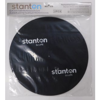 Stanton Dj Life fekete filc lemezalátét csomag (2db)