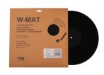 Winyl W-Mat lemezalátét fekete akril 3mm