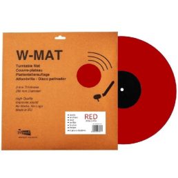 W-Mat lemezalátét akril piros 3mm