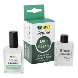   Lemezjátszó tűtisztító folyadék ecsettel + öblítő oldat 2x15ml - Winyl Duo Clean