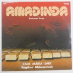   Amadinda Percussion Group - Cage - Márta - Sáry - Ragtime - African Music LP (VG+/EX) 1987, HUN.