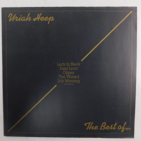 Uriah Heep - The Best of... LP (EX/VG+) GER. 1987.