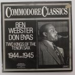   Webster / Byas - Two Kings Of The Tenor Sax 1944 And 1945 LP (EX/VG+) 1979, GER.
