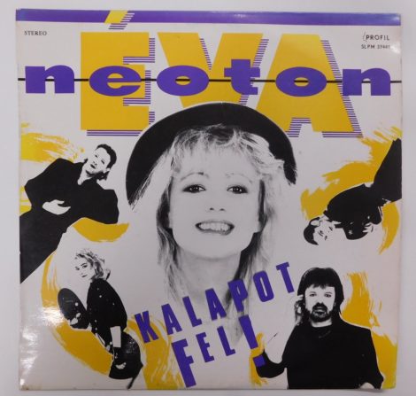 Neoton Éva - Kalapot Fel! LP + inzert (NM/NM) 1990