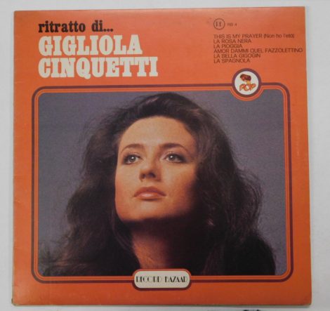 Gigliola Cinquetti - Ritratto Di Gigliola Cinquetti LP (EX/VG) ITA.