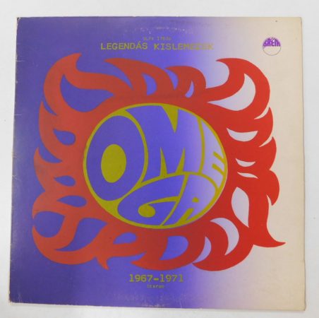 Omega - Legendás Kislemezek 1967-1971 LP (VG+/VG+) 