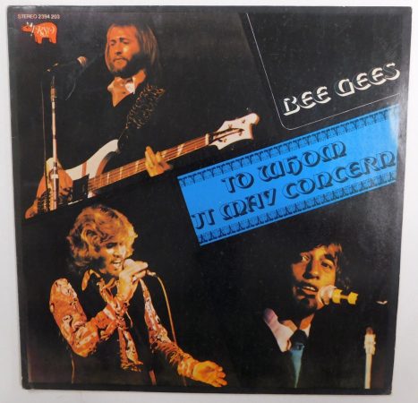 Bee Gees - To whom it may concern LP (NM/VG+) IND.