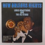   Louis Armstrong And The All-Stars - New Orleans Nights LP (EX/VG+) GER.