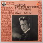   J.S. Bach - Edwin Fischer - Concertos Pour Piano LP (NM/VG+) FRA