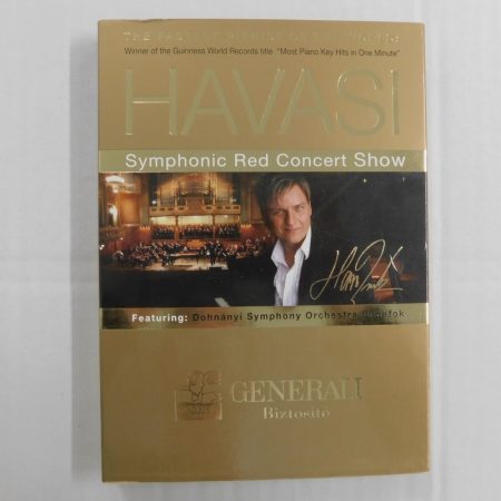 Havasi - Symphonic Red Concert Show DVD (NM/NM) 2010, HUN. NRB