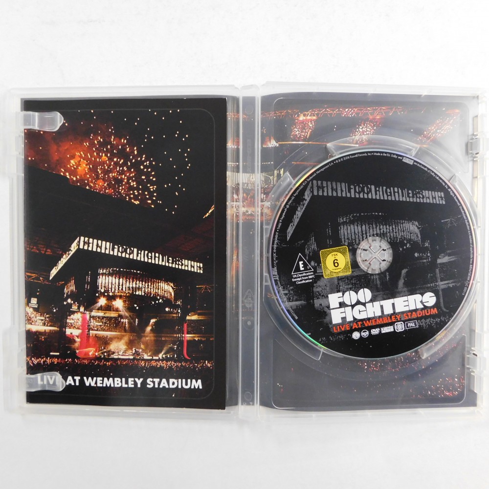 Foo Fighters - Live At Wembley Stadium DVD (NM/EX) - hanglem